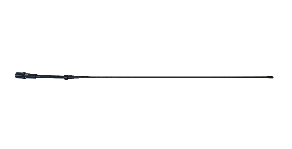 Antenna - Wideband Tape whip 
VHF-LOW